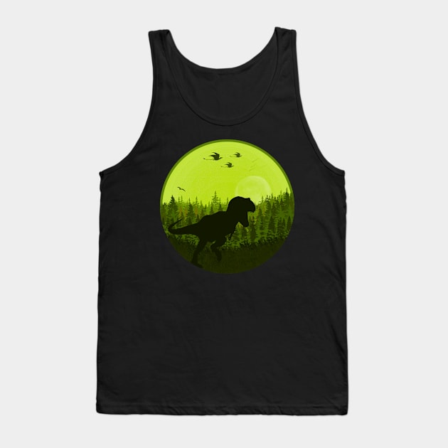 Dinosaur Landscape Tank Top by ak3shay